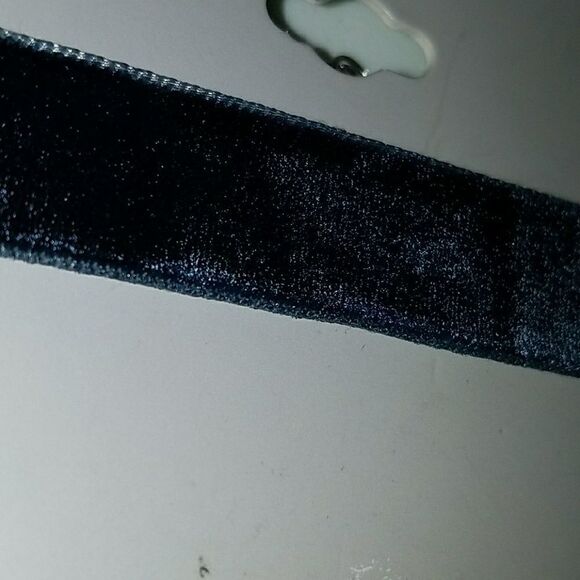 Blue Faux Suede Choker (G2) - Picture 1 of 3
